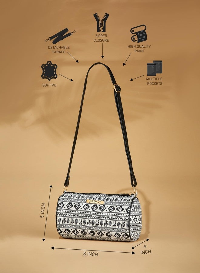 فارجو حقيبة كتف أنيقة من فارغو للنساء، حقيبة يد نسائية وبنات (أسود) - Image 4